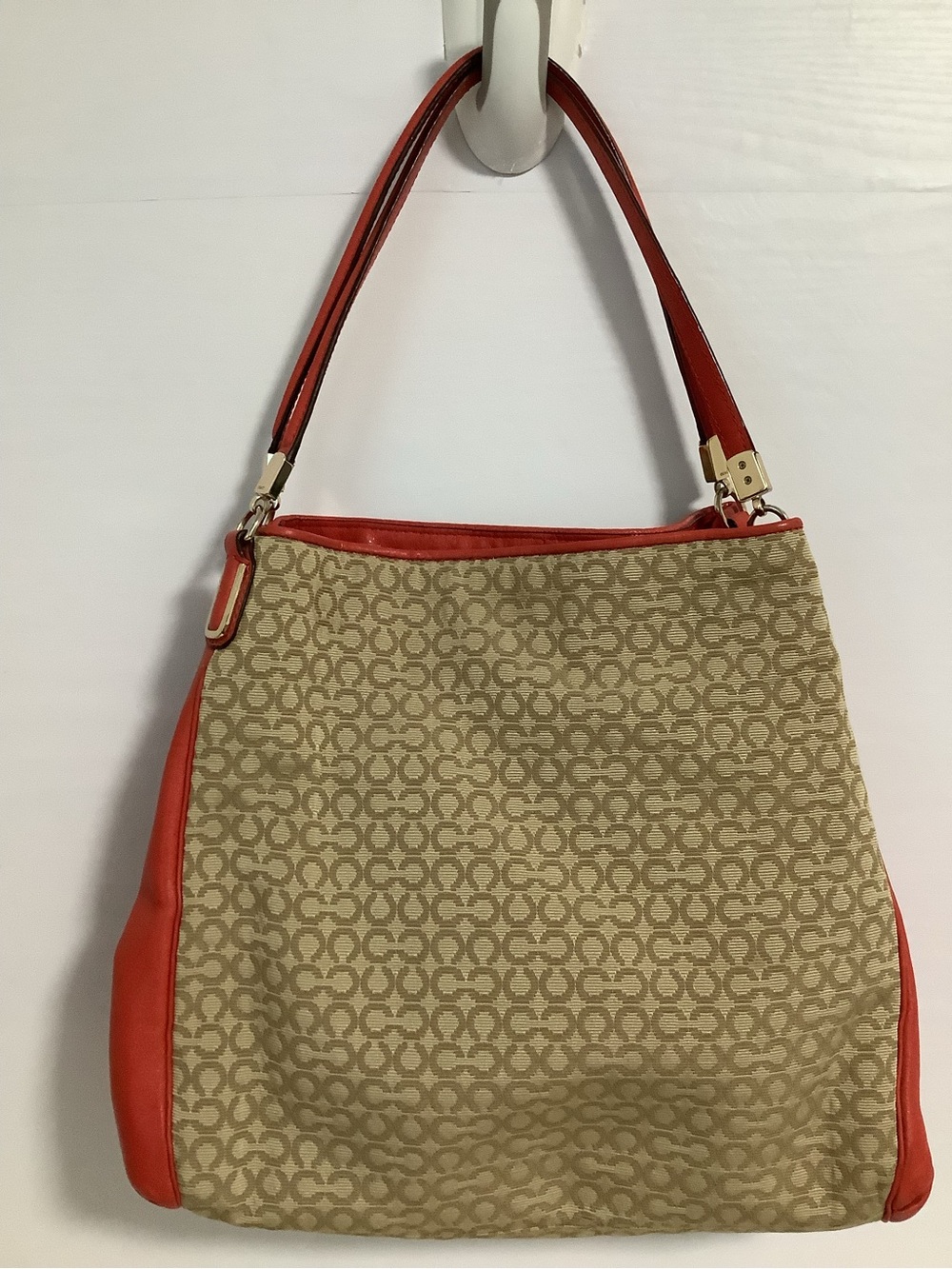 Coach Madison Op Art Phoebe Hobo Shoulder Bag Purse #26281